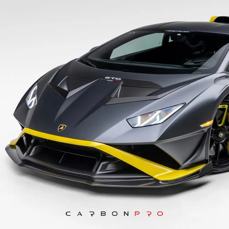 Huracan STO Aero Front Spoiler Carbon Fiber