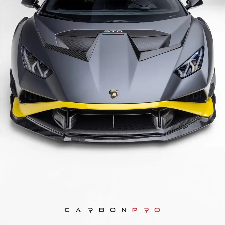 Huracan STO Aero Front Spoiler Carbon Fiber