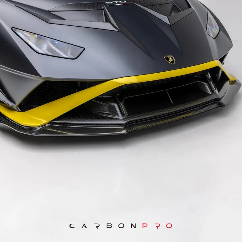 Huracan STO Aero Front Spoiler Carbon Fiber