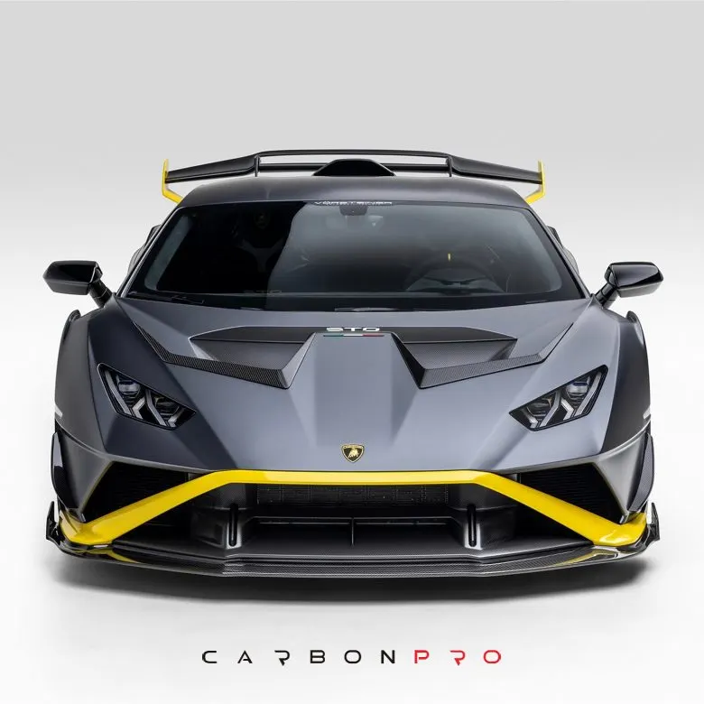 Huracan STO Aero Front Spoiler Carbon Fiber