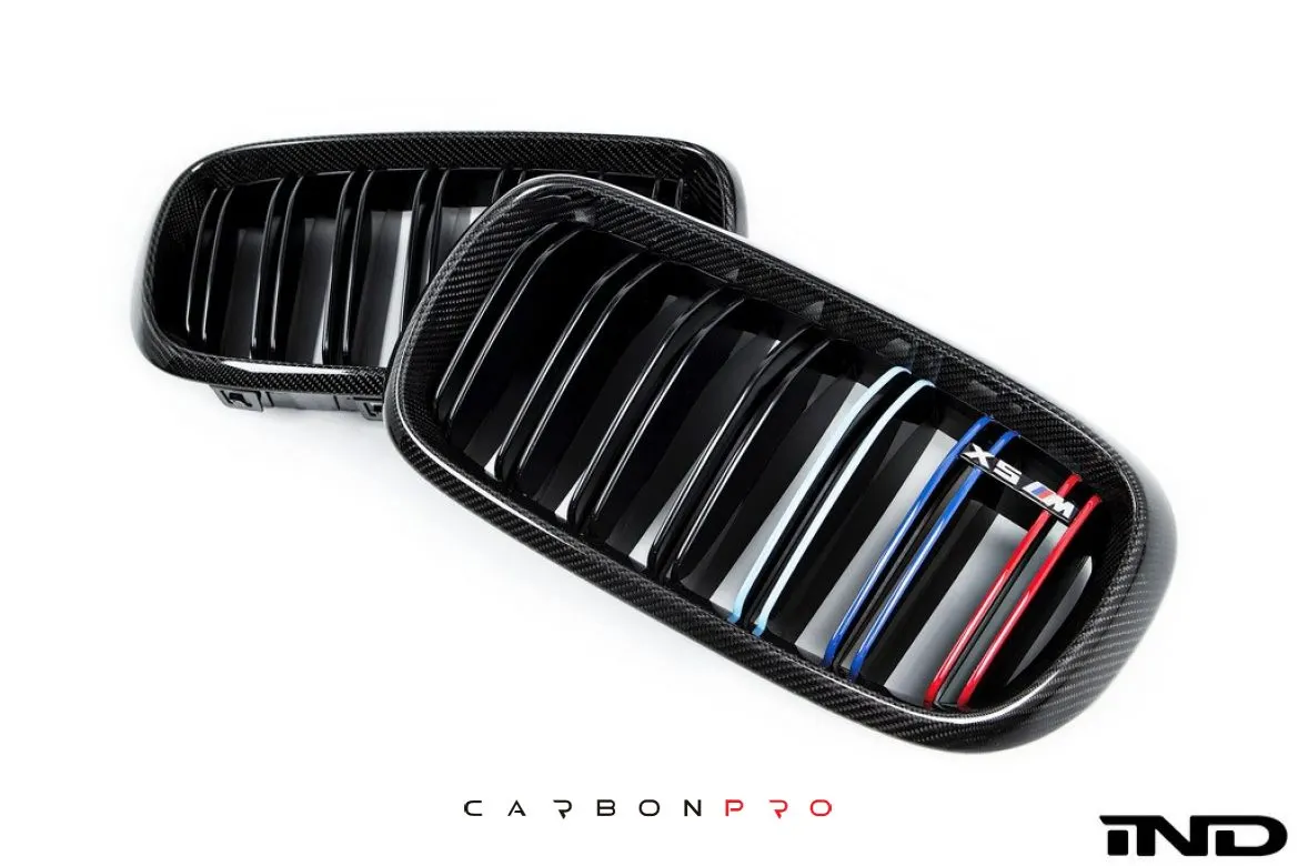Carbon Front Grille Set IND F85 X5M