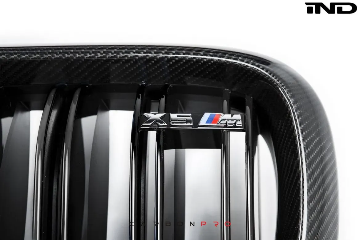 Carbon Front Grille Set IND F85 X5M