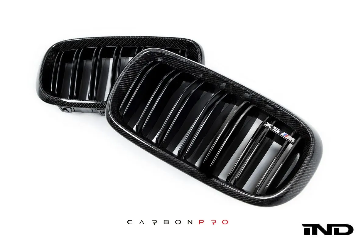 Carbon Front Grille Set IND F85 X5M