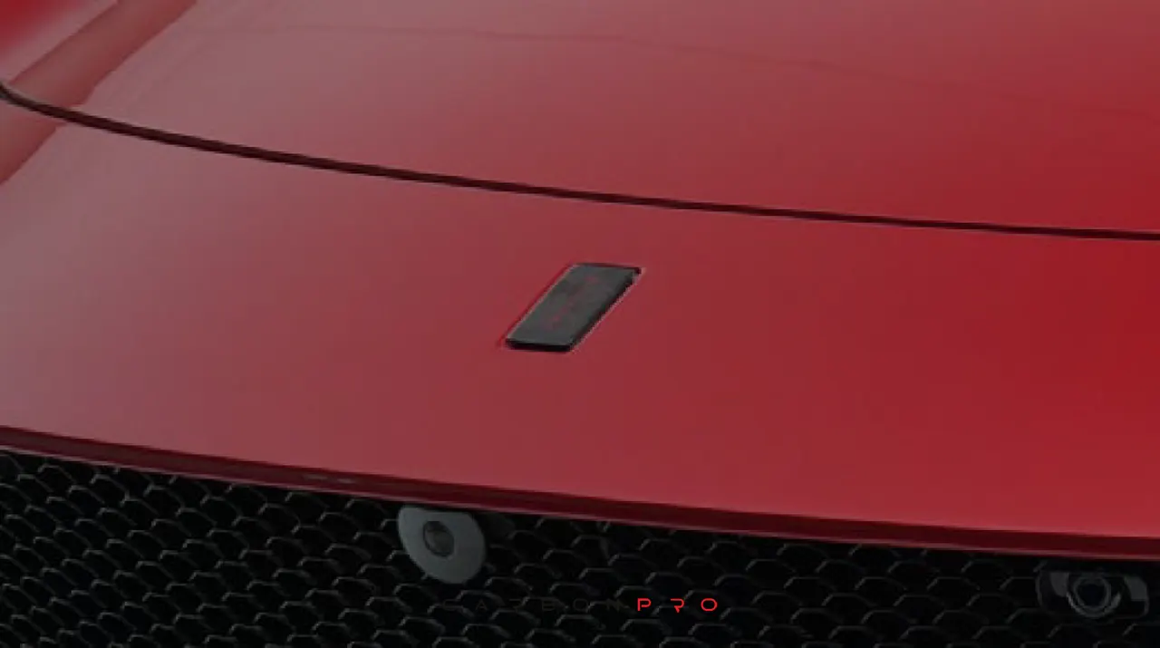 Individualized front bumper emblem
