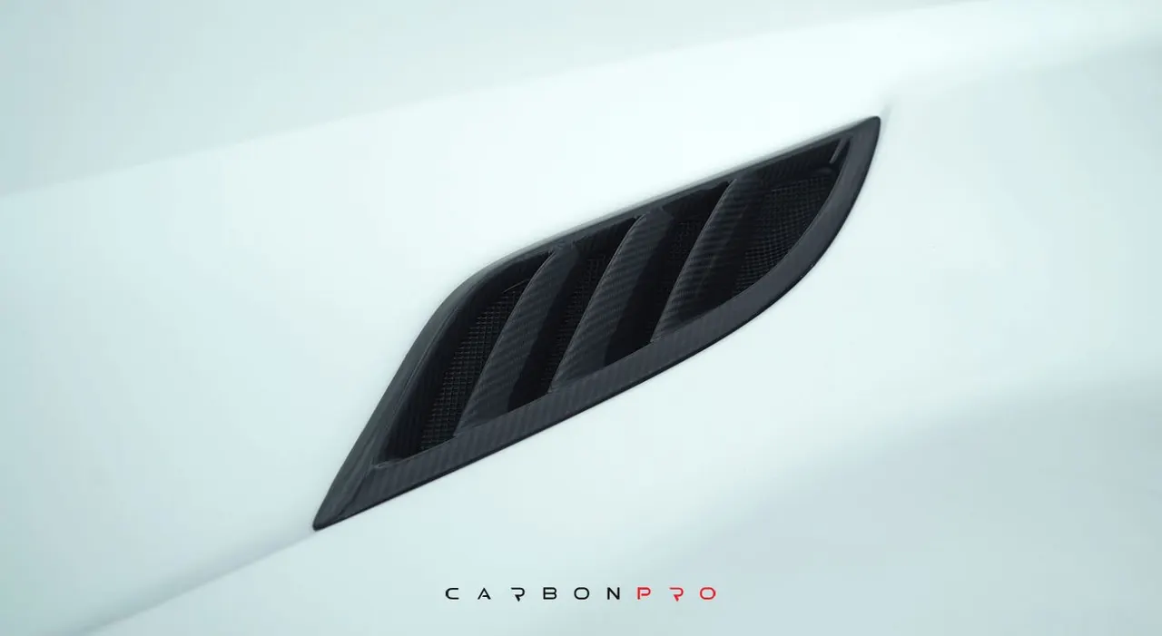 Insert for air-outlet engine bonnet