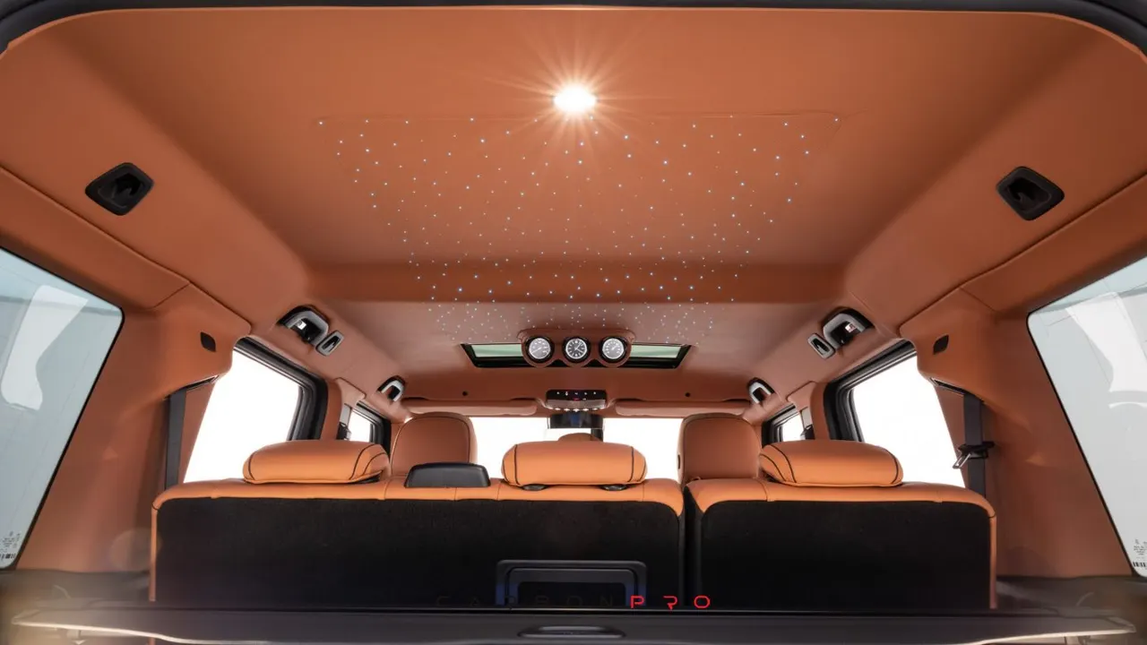 Leather / Alcantara headliner