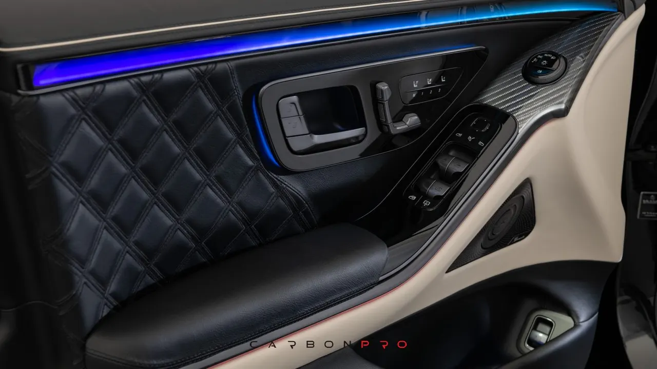Leather door panels