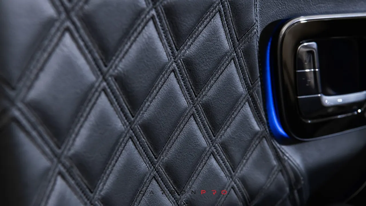 Leather door panels