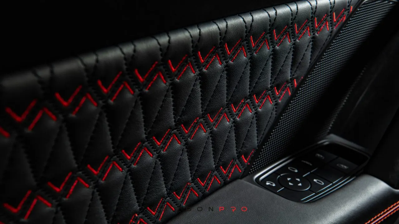 Leather door panels