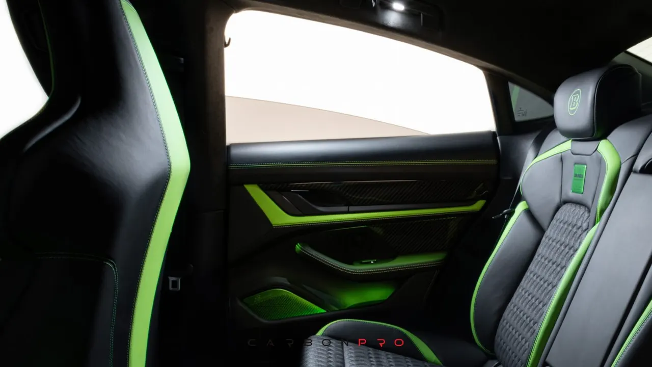 Leather door panels