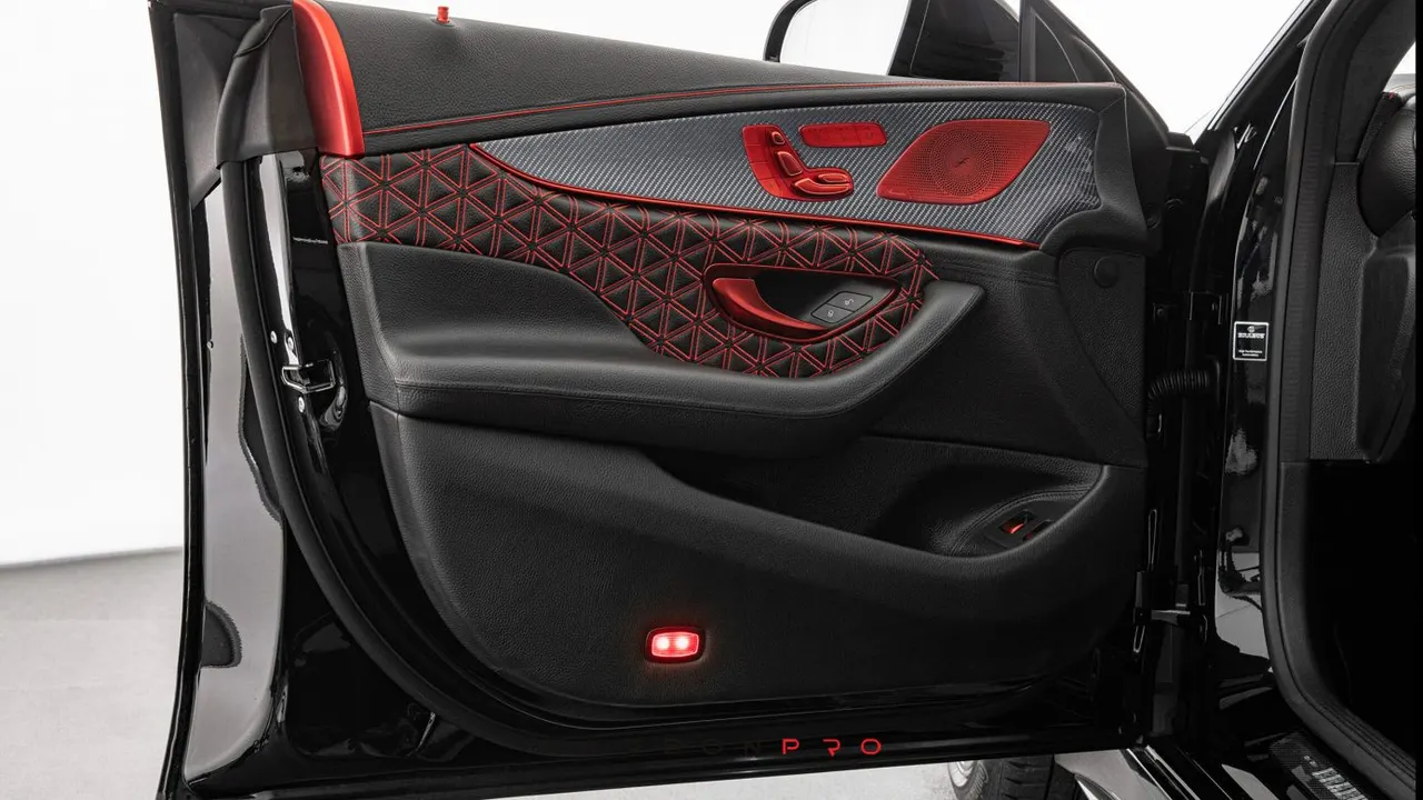Leather door panels