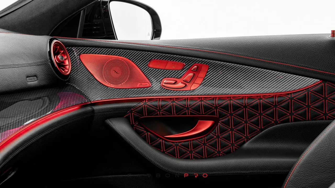 Leather door panels