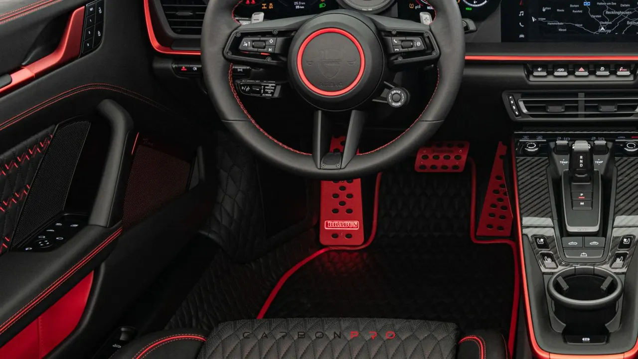 leather Floor quilted
