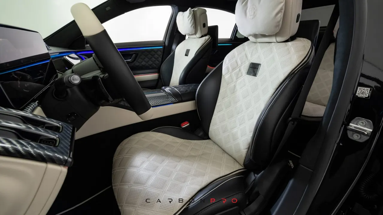 Leather interior