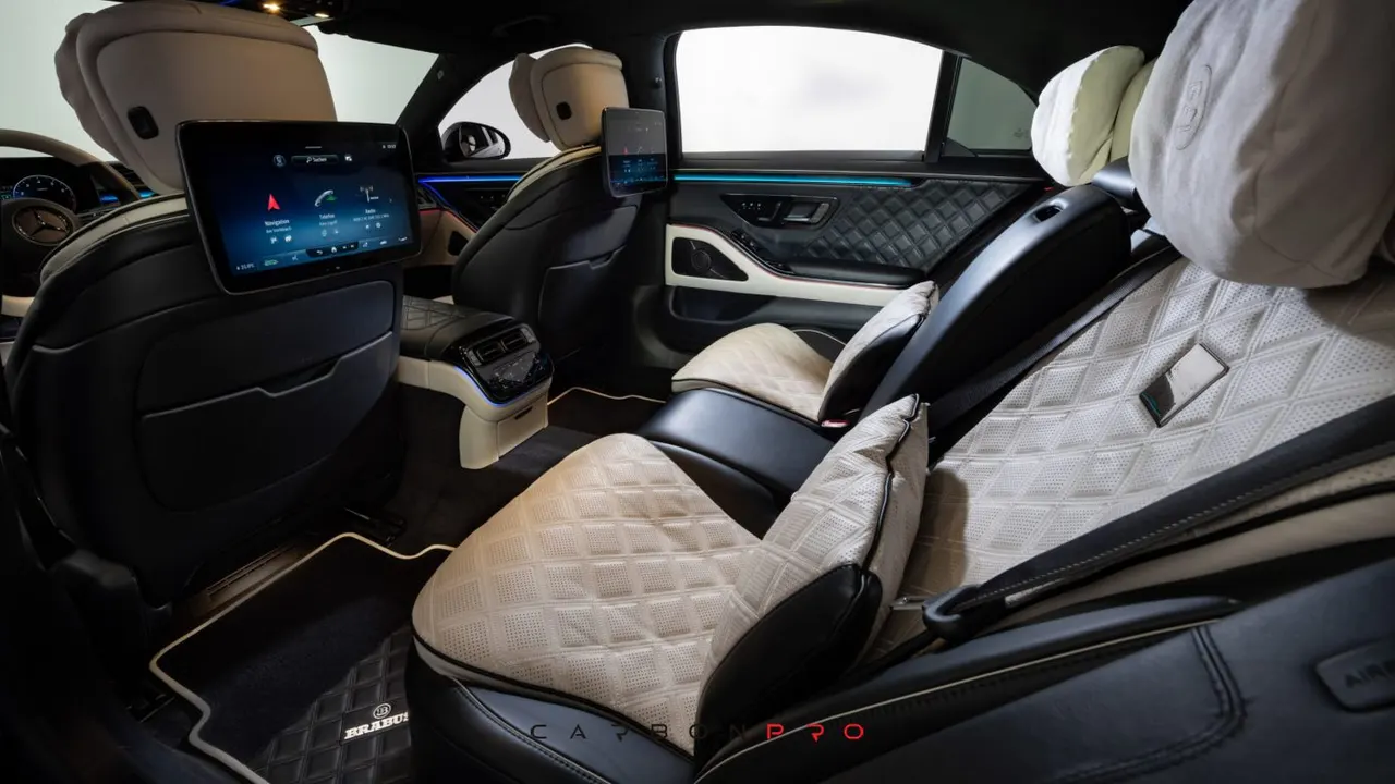 Leather interior