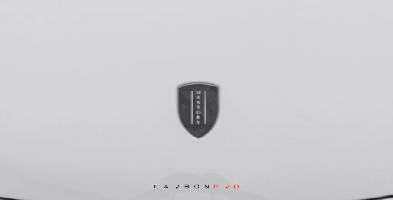 Logo emblem for engine bonnet