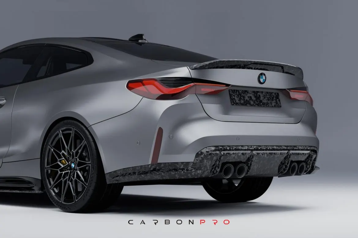 M Performance M4 Rear Bumper Side Inserts