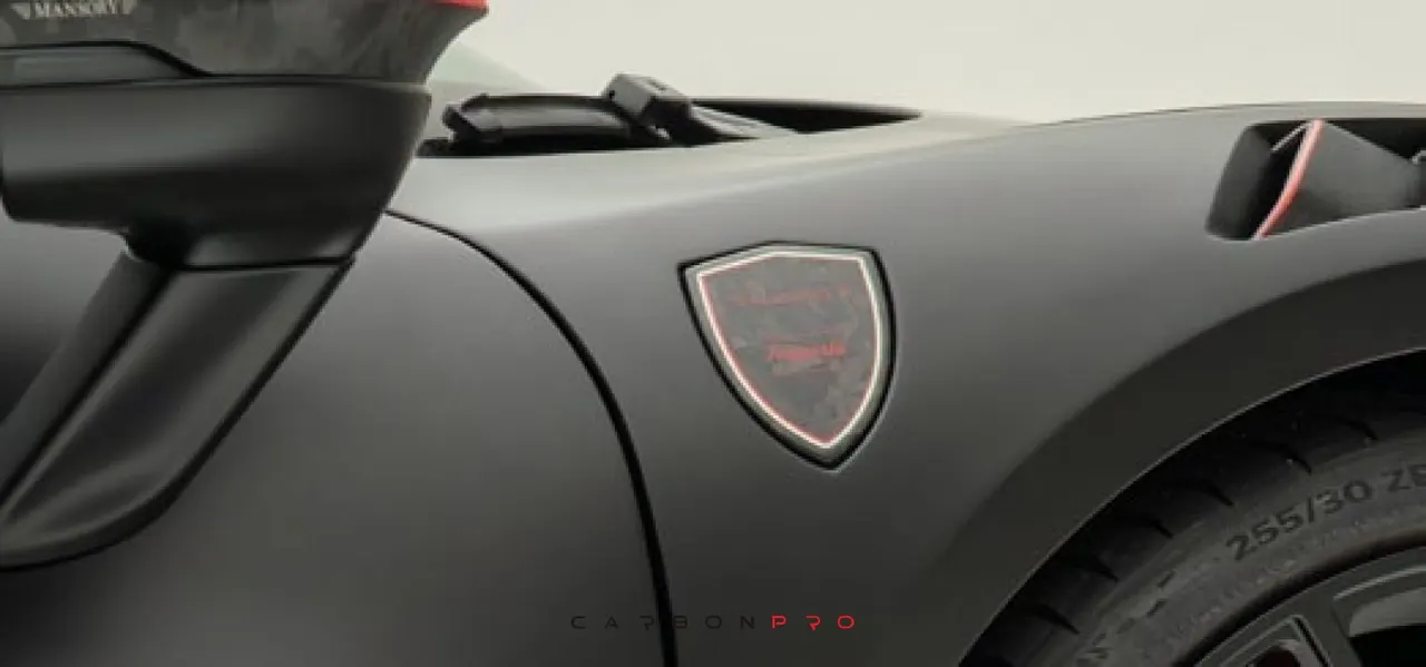 MANSORY individualized fender emblem