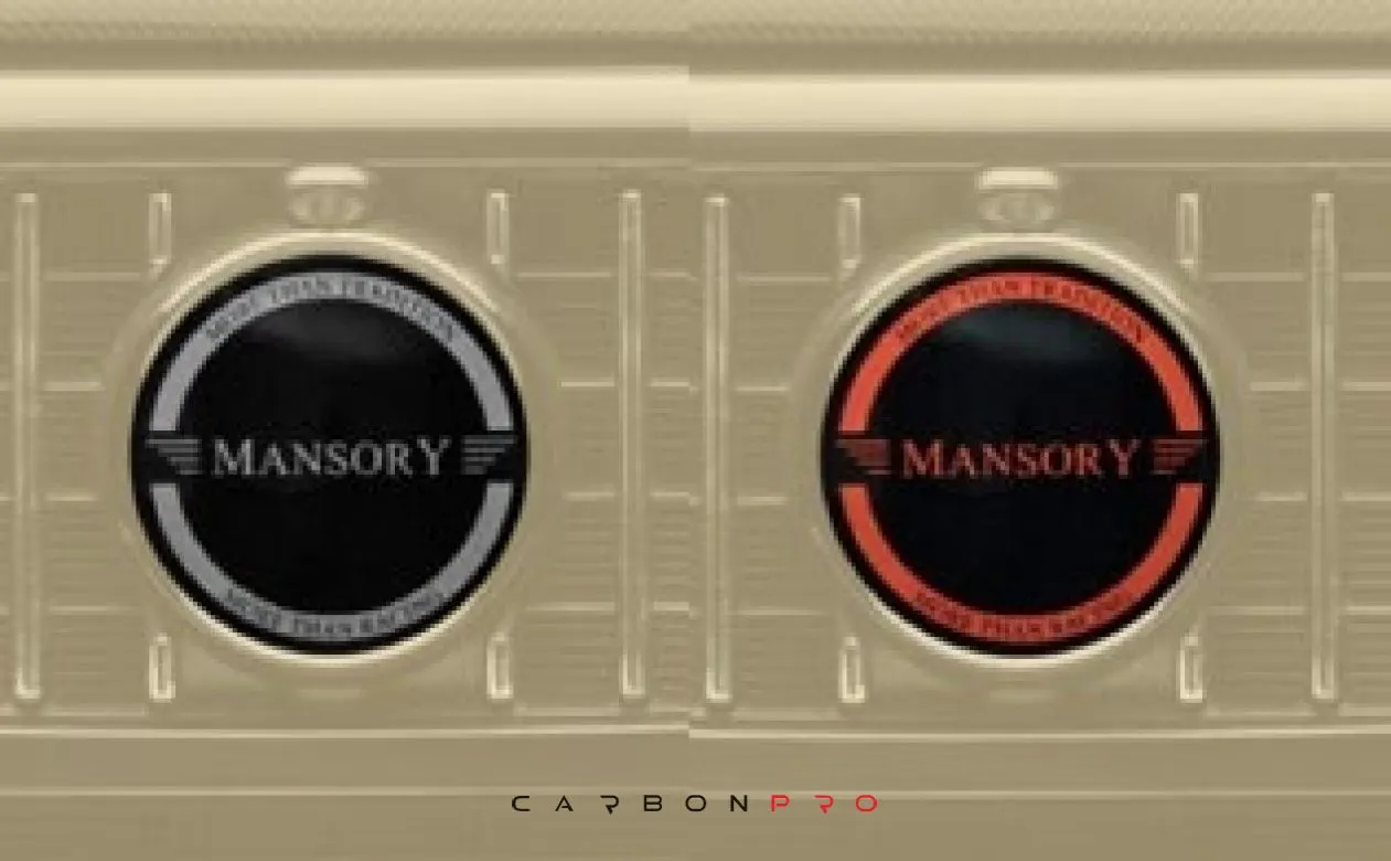 MANSORY logo for grill mask