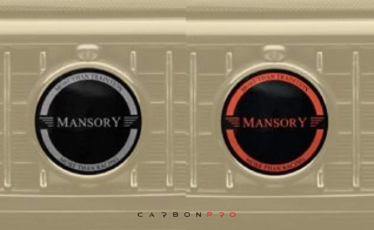 MANSORY logo for grill mask