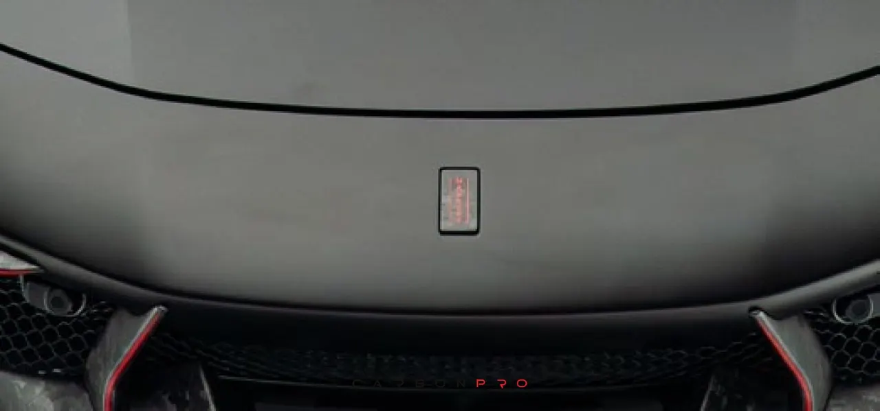 MANSOSRY individualized front bumper emblem