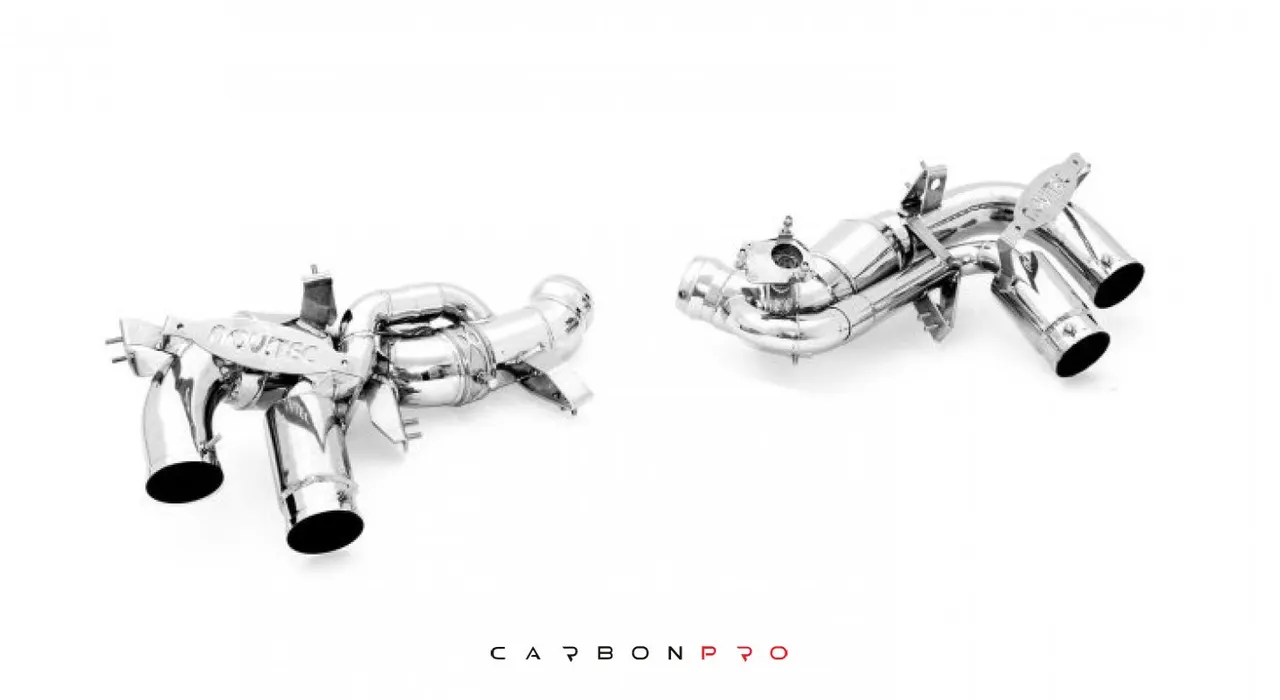 POWER OPTIMIZED EXHAUST SYSTEM RACE WITH
  FLAP-REGULATION