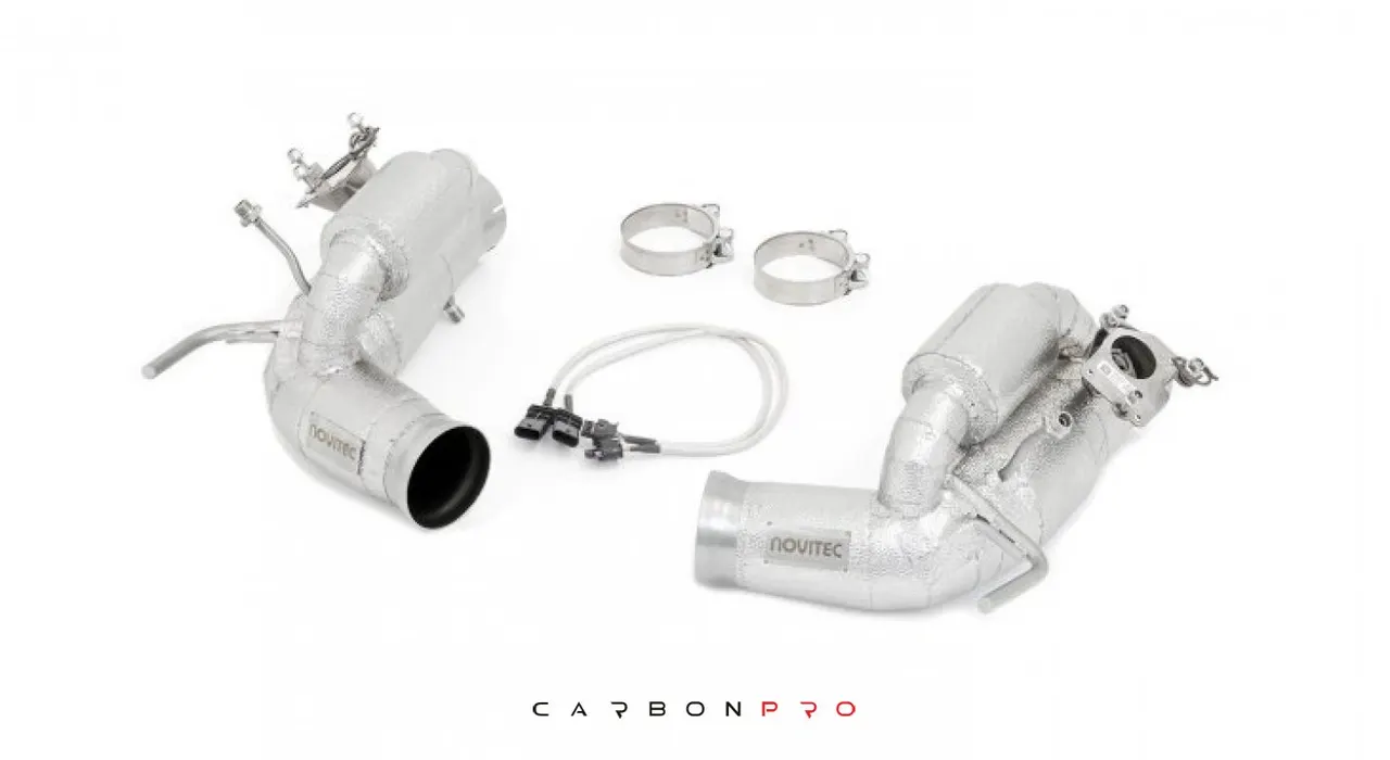 POWER OPTIMIZED EXHAUST SYSTEM WITH FLAP-REGULATION, COMPLETE HEAT-PROTECTED