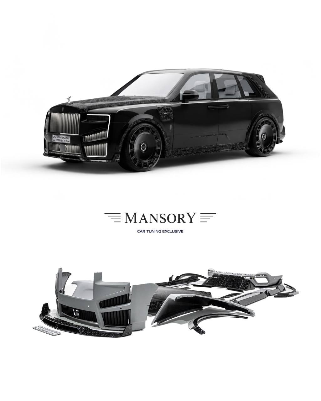 Rolls-Royce Cullinan Mansory Body Kit