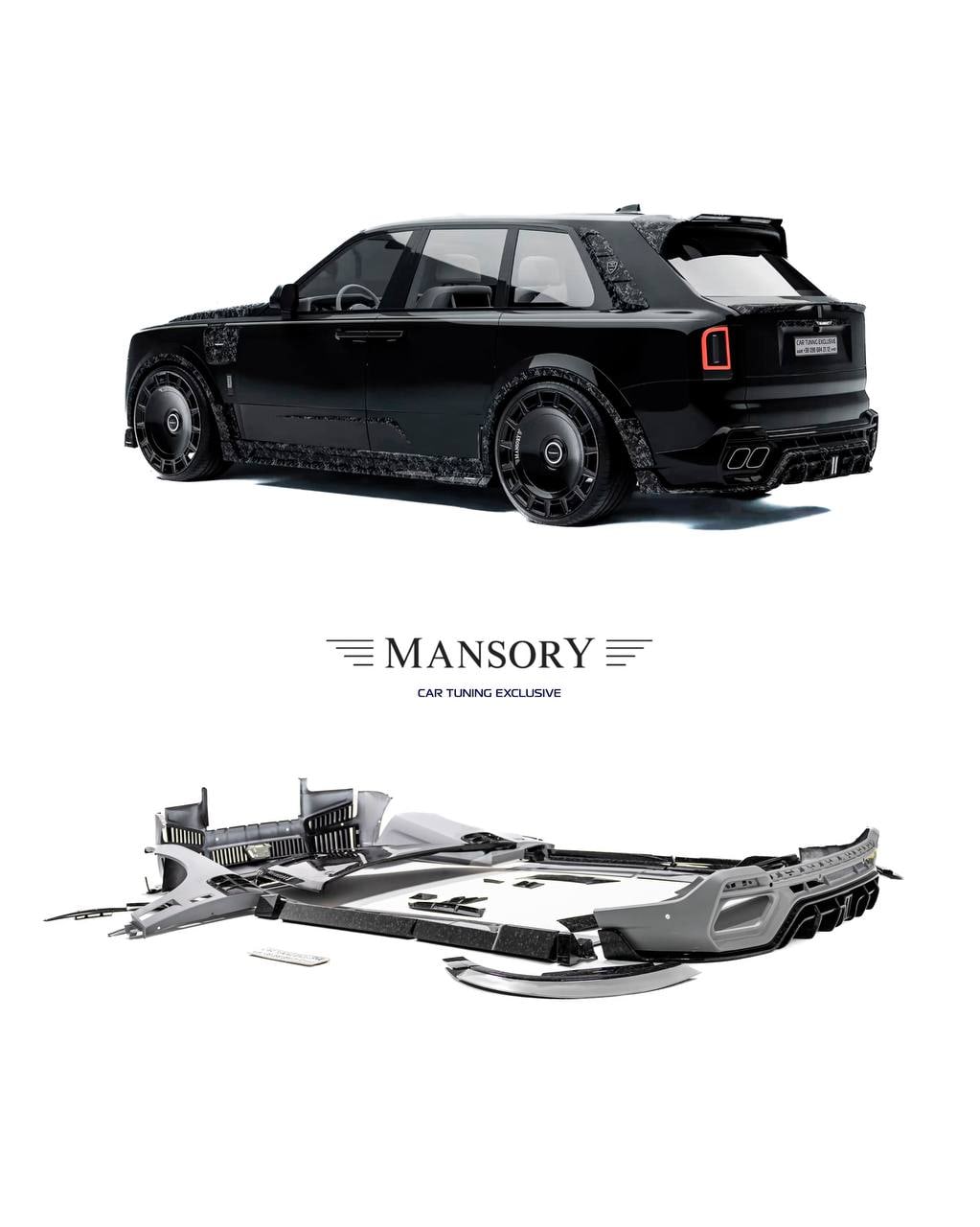 Rolls-Royce Cullinan Mansory Body Kit