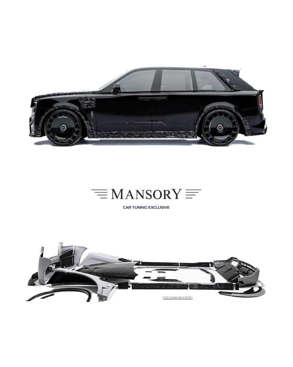 Rolls-Royce Cullinan Mansory Body Kit