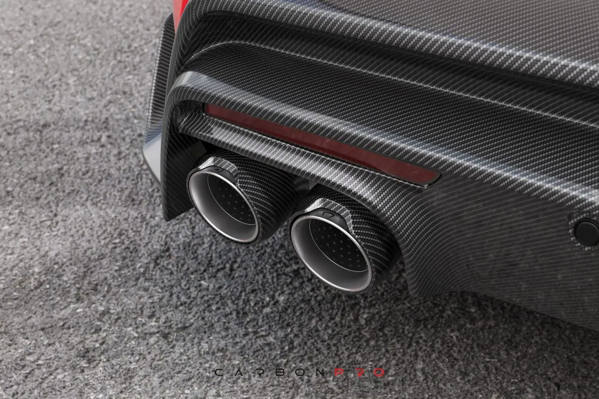 QUAD exhaust system