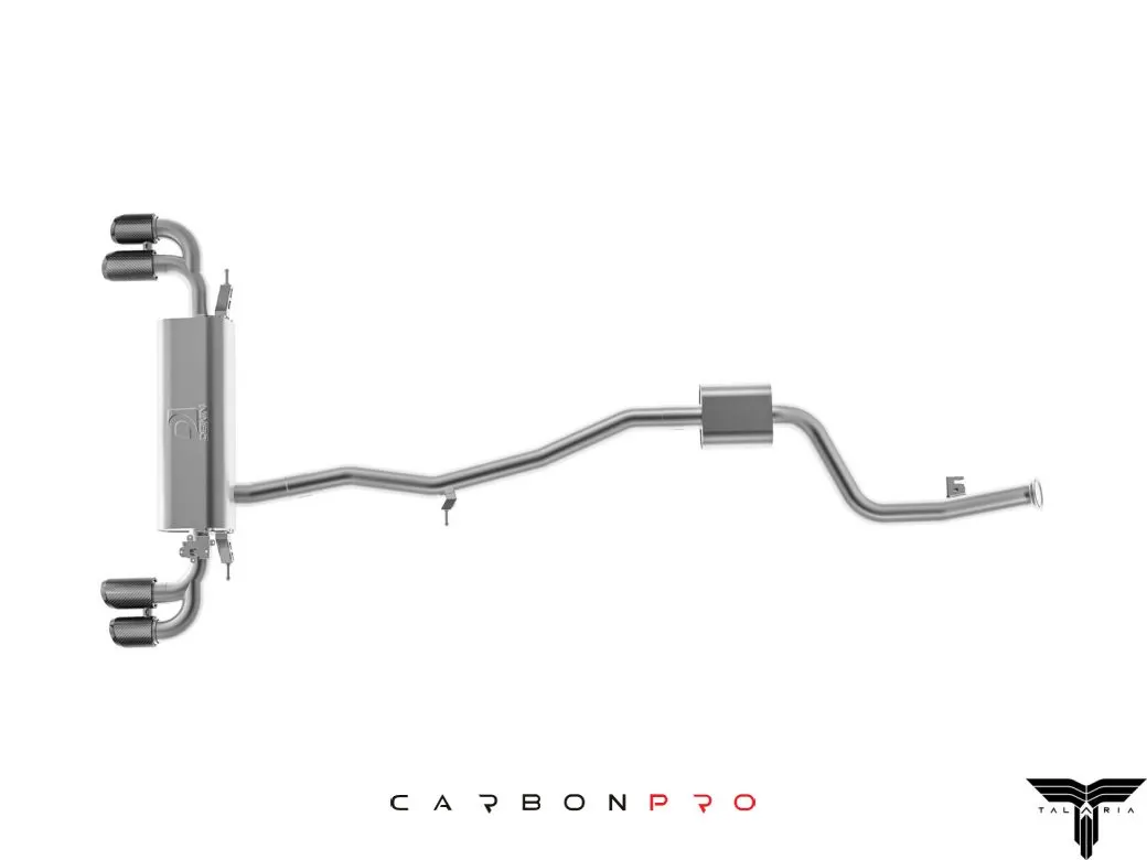 QUAD exhaust system