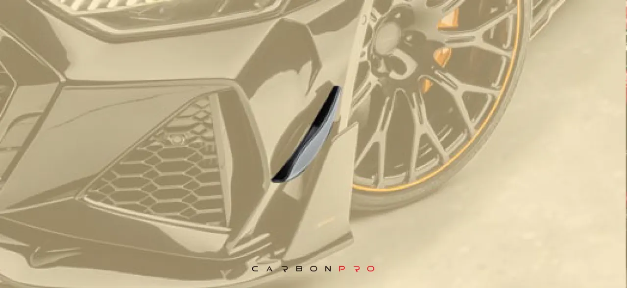 Race flaps for MANSORY front bumper