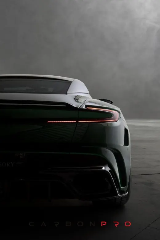 Rear bumper + diffuser with integrated NEW brake light