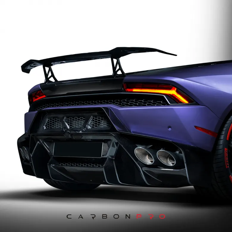 Rear bumper Lamborghini Huracan Novara Edizione Aero with rear diffuser