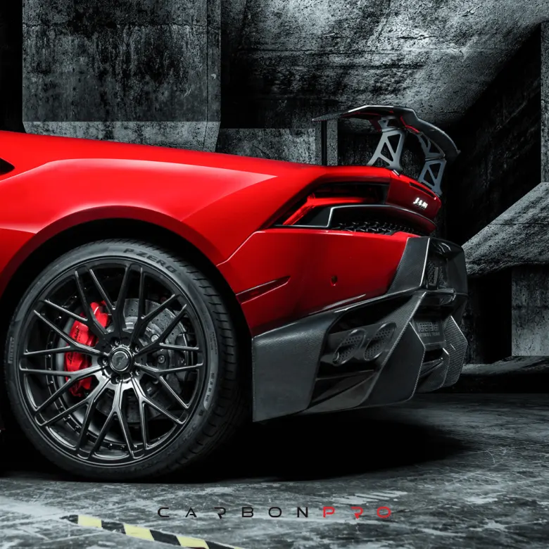 Rear bumper Lamborghini Huracan Novara Edizione Aero with rear diffuser