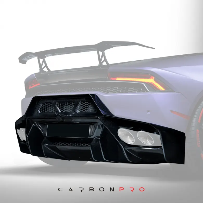 Rear bumper Lamborghini Huracan Novara Edizione Aero with rear diffuser