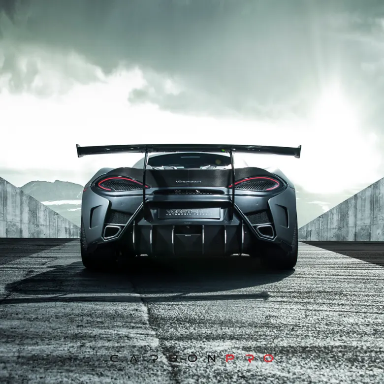Rear bumper McLaren 570S VX Aero with rear diffuser