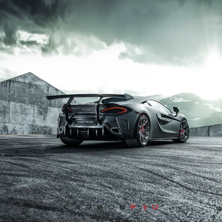 Rear bumper McLaren 570S VX Aero with rear diffuser
