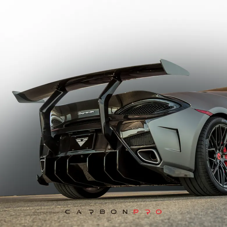 Rear bumper McLaren 570S VX Aero with rear diffuser