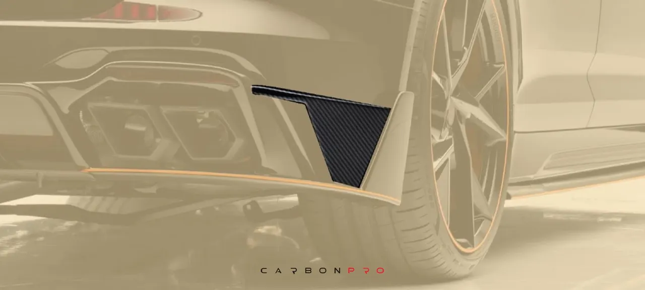 Rear bumper splitter