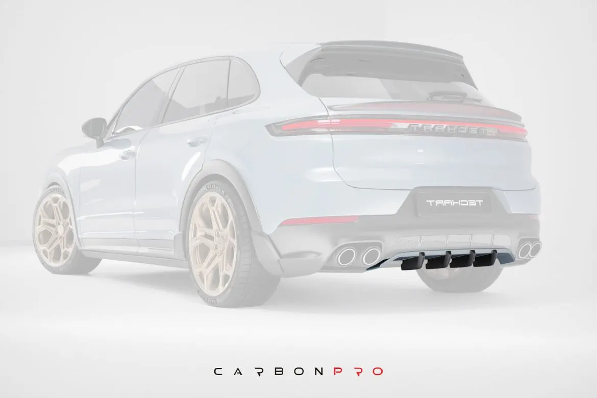 Rear Diffuser “Four Fast Fins” for E3.2 Cayenne