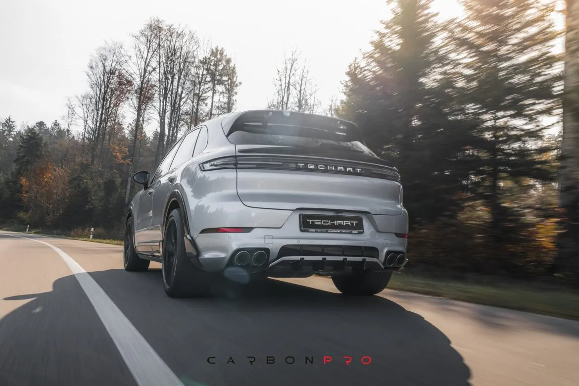 Rear Diffuser “Four Fast Fins” for E3.2 Cayenne