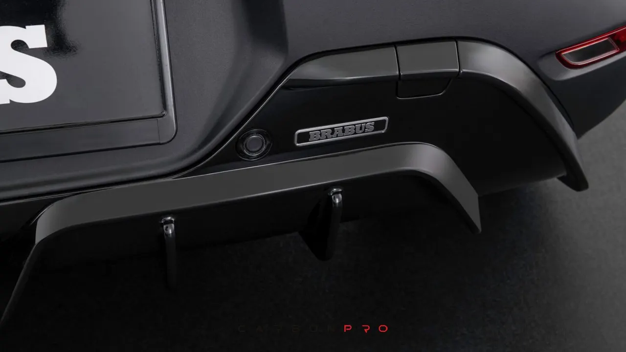 Rear diffuser