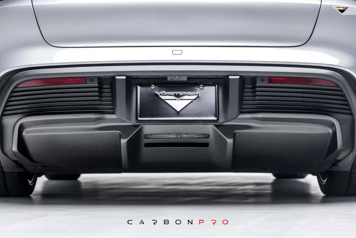 Rear diffuser Porsche Taycan Turbo/Turbo S