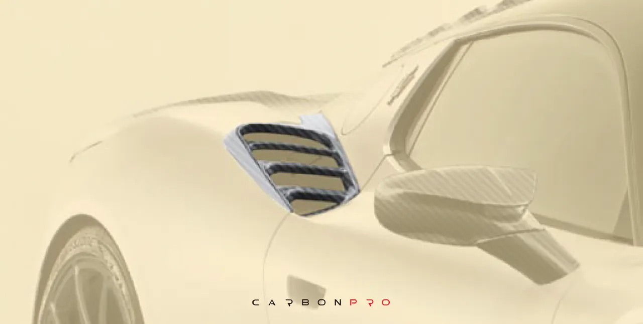 Rear fender air intake