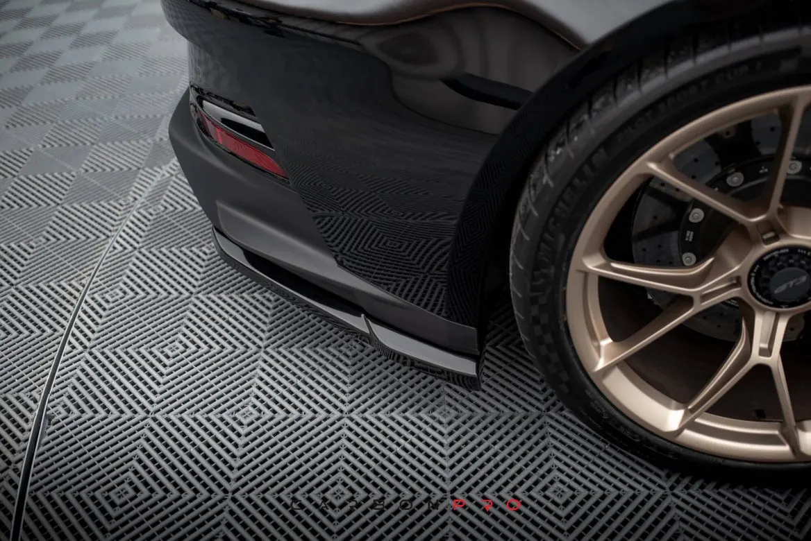 Carbon Rear Side Splitters Porsche 911 992 GT3