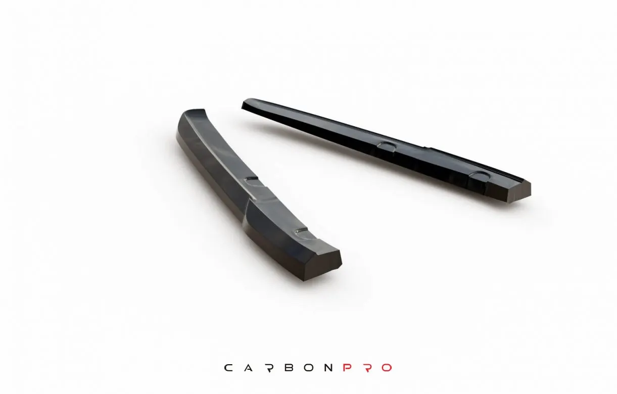 Carbon Rear Side Splitters Porsche 911 992 GT3