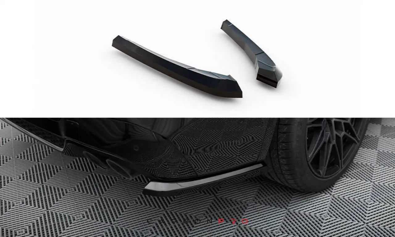 Carbon Rear Side Splitters V.1 BMW X3 M F97 Facelift