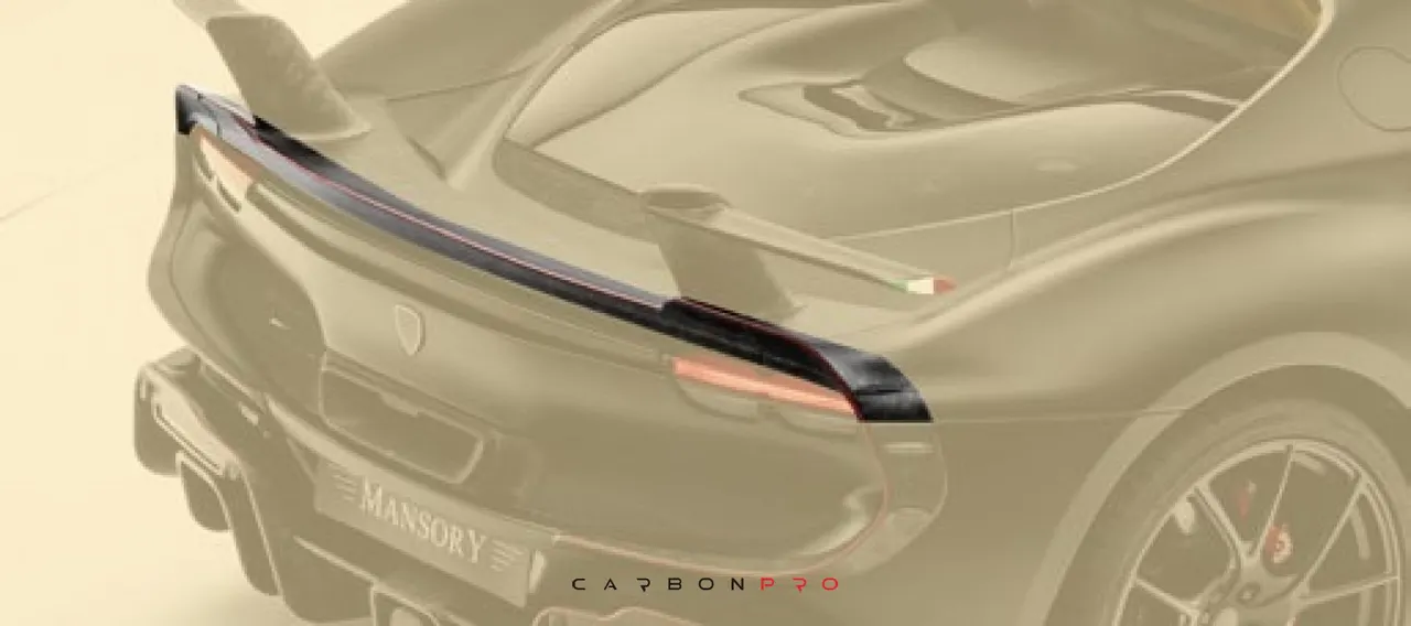 Rear spoiler – 296 GTB